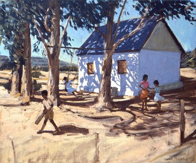Lille hvide hus, Karoo, Sydafrika af Andrew Macara